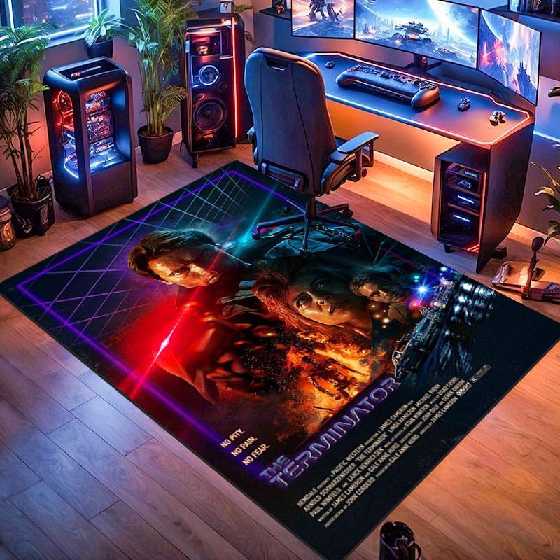Terminator: Dark Fate - Battle Survival carpet Living room and bedroom mats floor mats Art Protective pad Doormat