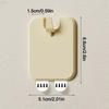 5Pcs Durable Self Adhesive Photo Frame Hook Waterproof Strong Storage Hanger Bathroom Hook Home & Living