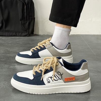 Jarní pánské boty Špičkový design Niche Chlapecké ploché boty Ležérní Všestranné Sportovní boty Trendy boty