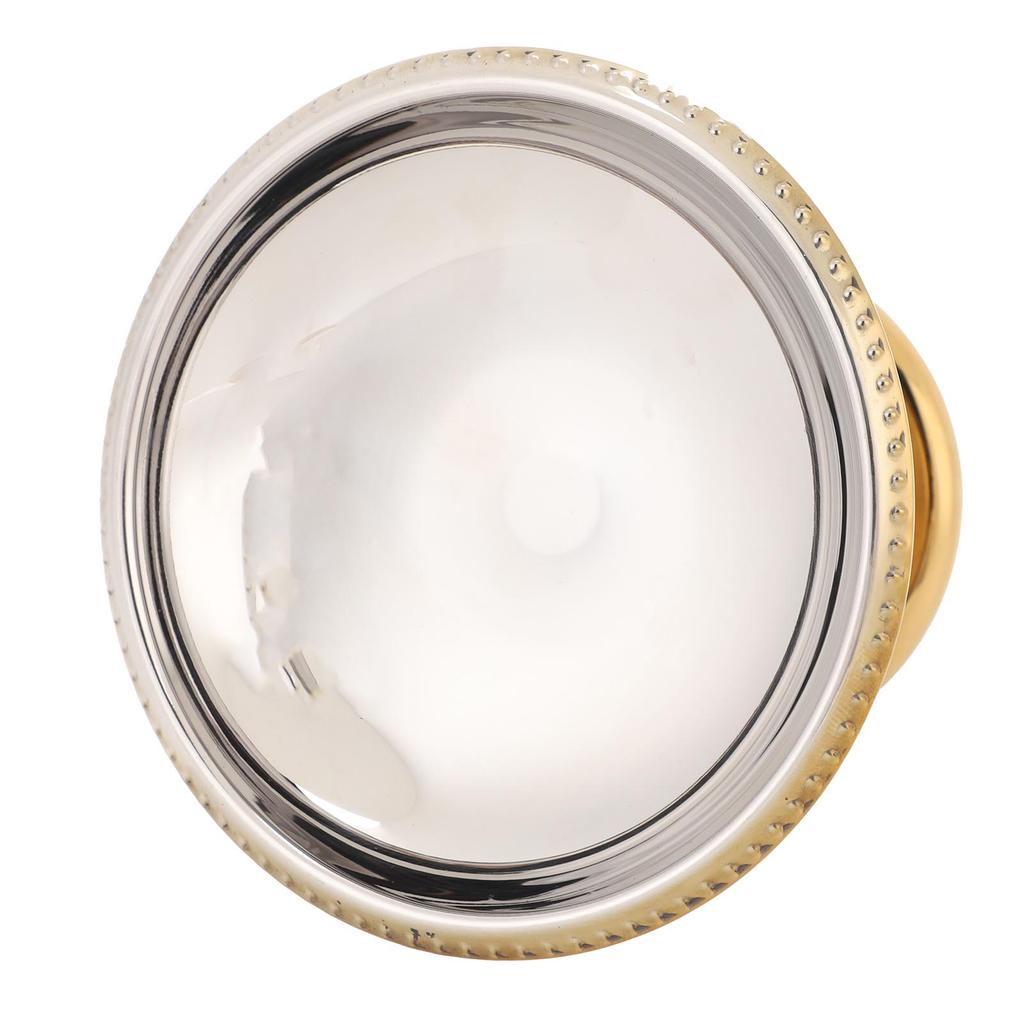 Stainless Steel Dessert Bowl Metal Ice Cream Cup Footed Serving Dish for Salad Fruit Pudding Snack Yogurt Party Gold