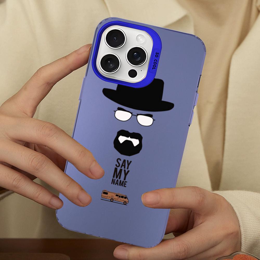 

Breaking Bad Phone Case For IPhone 16 15 14 13 12 11 Pro Max X XR XSMAX 8 7 Plus Matte Shockproof Back Cover iPhone 13
