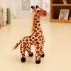 Kreativní simulační žirafa plyšové hračky jelen miminko plyšová panenka dětská panenka zoo