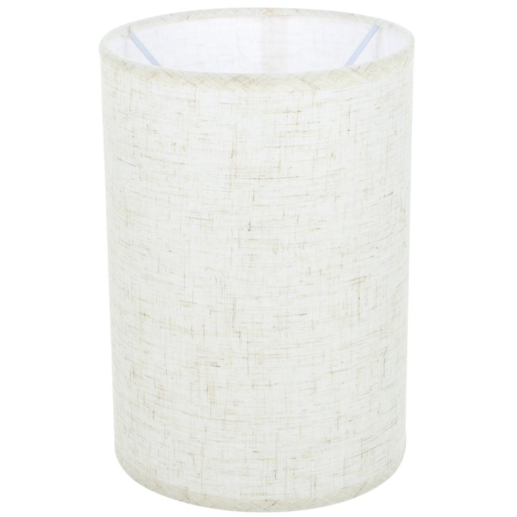 Round Cylinder Beige Desk Lamp Shades Replacement Lampshades Table Lampshade Light Indoor Lamp Cover Large Lampshade For