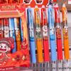 Nezha Anime Erasable Ballpoint Pen - Soft Grip, Correct Posture, Clickable, Crystal Blue, Ideal for Students