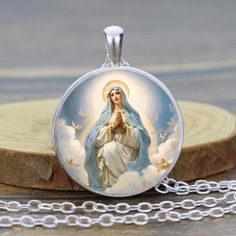 

Ювелирное ожерелье Девы Марии, Ожерелье Девы Марии Гваделупской, Кулон Девы Марии