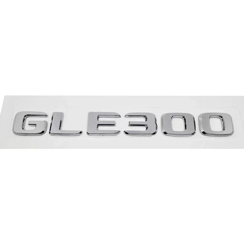 ABS 3D Letter Trunk Emblem Car Rear Tail Decal Badge for Mercedes Benz GLE53 GLE63 GLE300 GLE320 GLE350 GLE500 GLE550