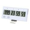 Target Timer LCD Screen Touch Key Compact Examination Timer for Study Office School Kitchen White