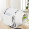 ZEXEF DPT-315 High-Velocity Exhaust Fan 1200 CFM Aluminum Duct Booster Fan for Commercial Kitchen Bathroom Ventilation