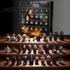 Halloween Süßigkeiten Kalender 2026 Adventskalender, 24-Tage Countdown Box mit gruseligen Mini-Trick-or-Treat-Figuren, 3D Sammlerstück Feiertagsdekoration für Kinder,