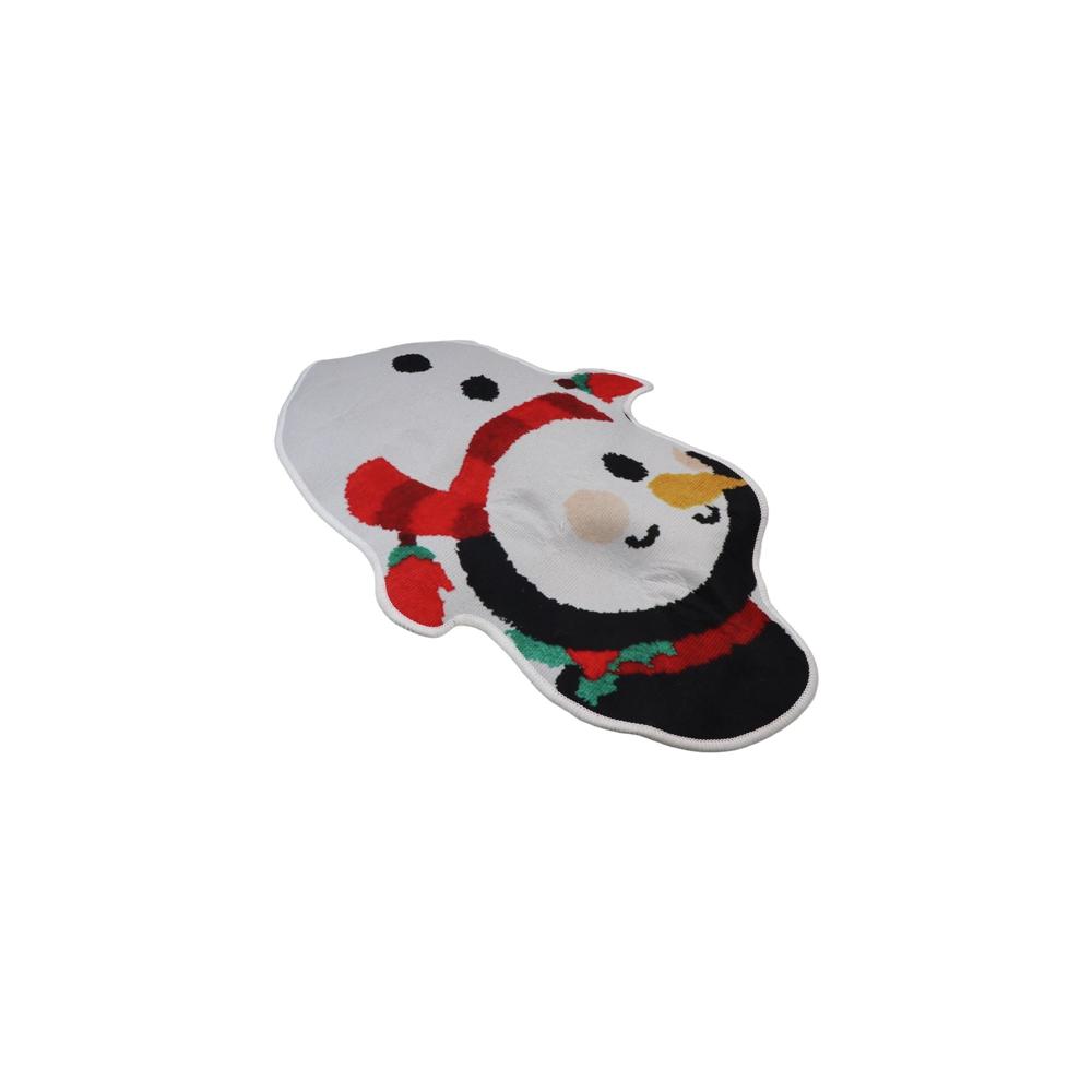 Christmas Tree Shaped Christmas Rug Cartoon Bath Mat Durable Entry Door Mat  Kitchen