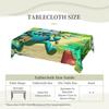 Bugsnax Game Poster Custom Rectangular Tablecloth Waterproof Table Cover for Festival Party Decorations Table Cloth