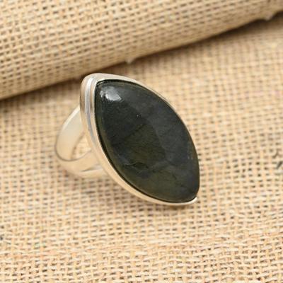 Amazing Labradorite Gemstone Handmade Jewelry 925 Sterling Silver Ring