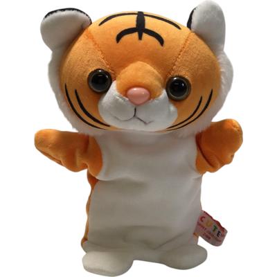 Cute Sales Plush Hand Puppet Tiger Kids J0075