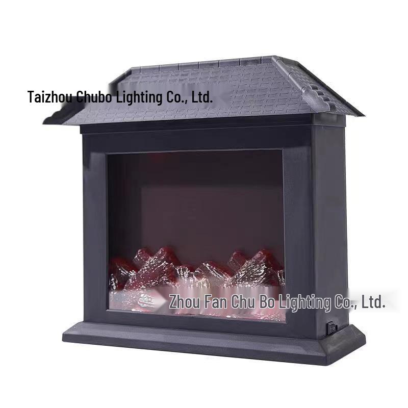 LED Simulated Fireplace Lamp for Christmas/Halloween Room Decoration