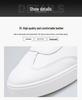 2024 Men's Korean Style White Low-Top Casual Breathable Shoes for Autumn/Winter