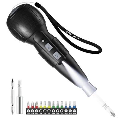 [Amazon.co.jp Exclusive] Yacooda Compact Electric Screwdriver [New for 2025, Ultra-Lightweight] Rechargeable 1800mAh Battery with 14 S2 Super Hard Bit