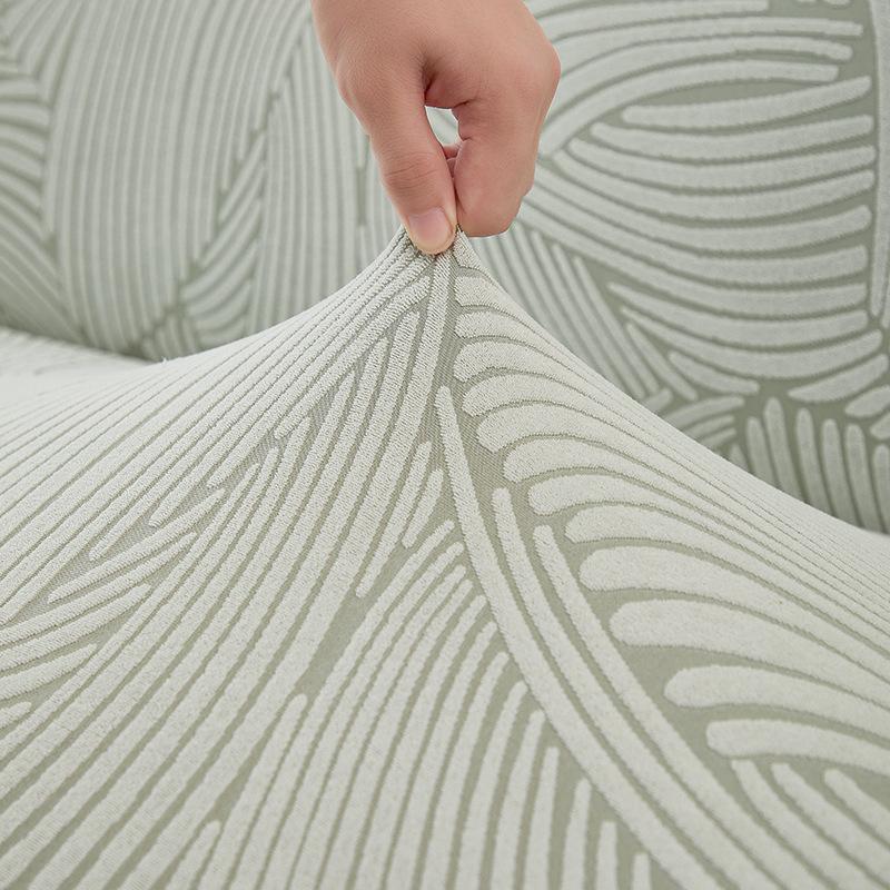 Elastic Jacquard Skirt Sofa Cover, All-Inclusive Universal Cover, All-Season Universal Sofa Cover, Anti-Cat Scratch Cover