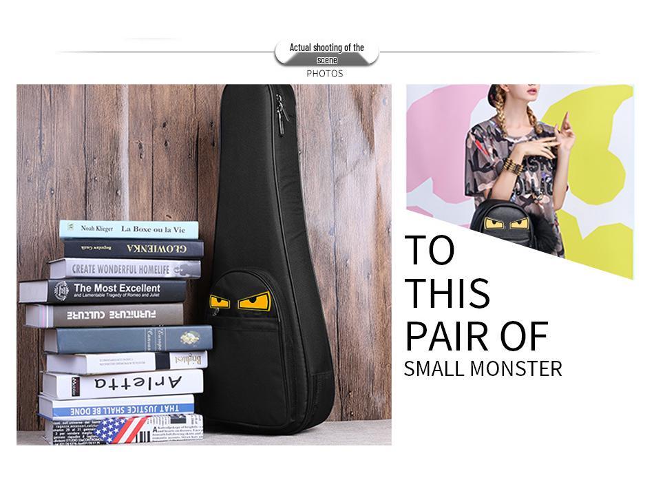 Cartoon Ukulele Backpack for 21-26 Inch Instruments