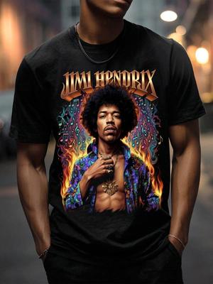 JIMI HENDRIX CLASSIC ROCK BAND  T-Shirt Men's SIZES