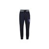 Casual Knit Fleece Sweatpants Men Bottoms Navy-Blue AR1825-451