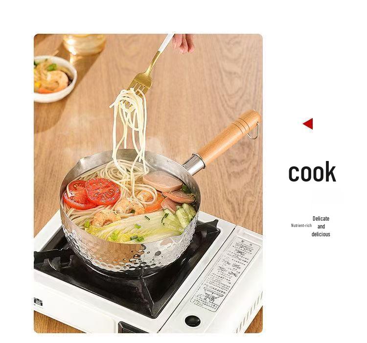 Multifunktionaler Antihaft-Topf aus Edelstahl für Suppe, Milch und Babynahrung