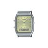 Casio Vintage Analog Digital Light Champagne Dial Quartz AQ-230A-9AMQY Unisex Watch