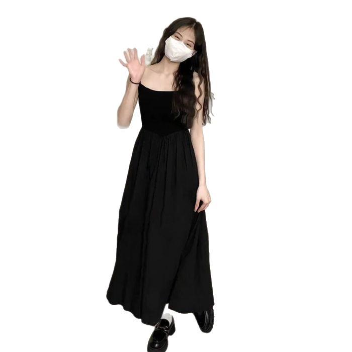 Korean Style Gentle White Camisole Dress for Girls - Early Spring 2026 First Love Long Skirt