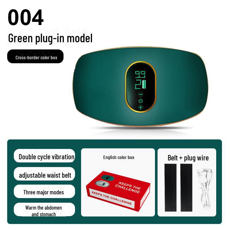 Masajor Abdominal Wireless: Centură de Încălzire Complet Automată pentru Reducerea Taliei și Abdomenului
