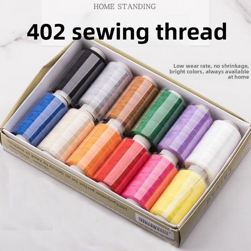 39-color Sewing Thread Box Set, Colored Household Polyester Thread Sewing Machine Thread Set, Sewing Thread Handmade