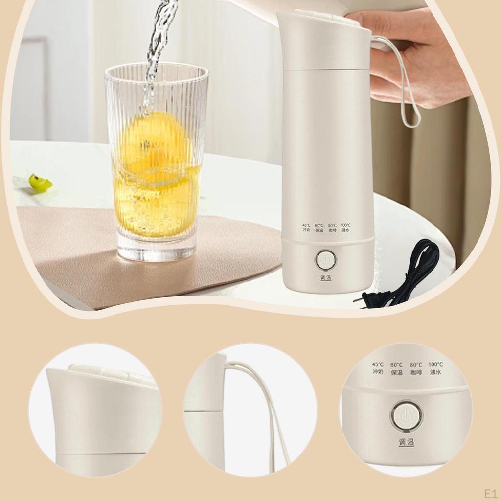 Portable Kettle Stainless Steel Insulated 4 Temperature Control Water Boiler Electric Tea for