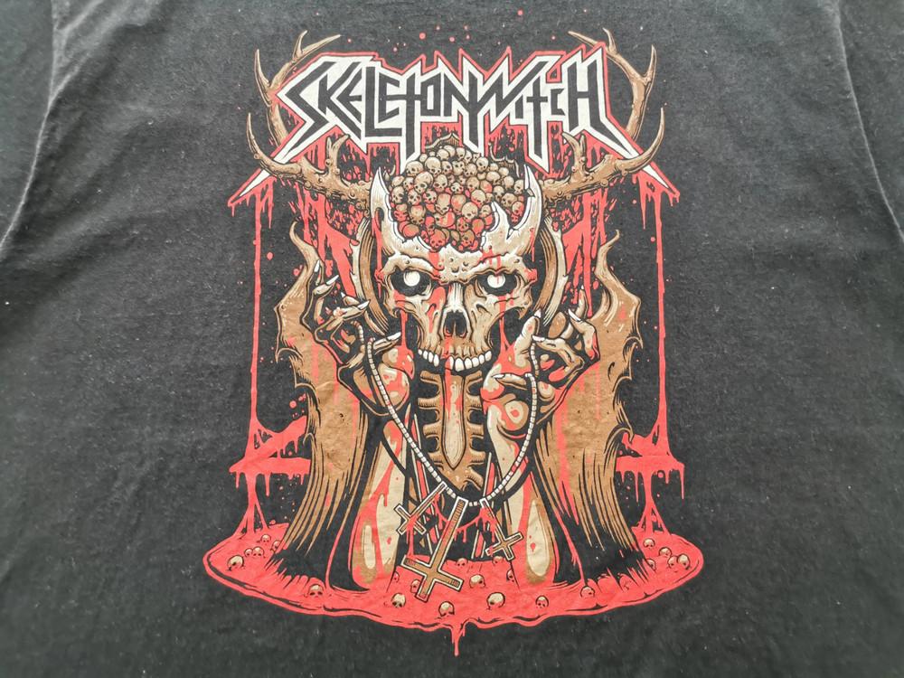 Vintage Skeletonwitch English Rock Band T Shirt BL802 Unisex T-Shirt S