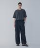 Bobeu String Detail Nylon Cargo Pants_Black 7156230010