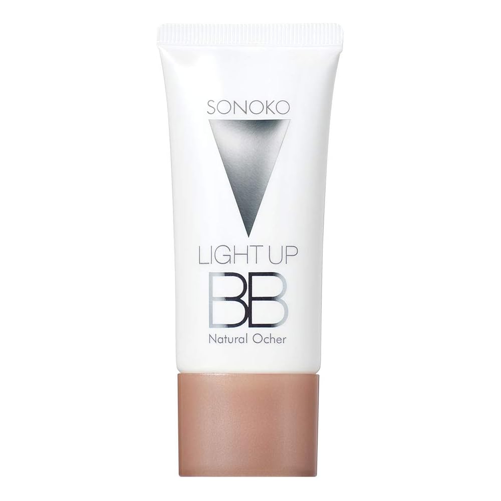 Sonoko BB Cream Natural Ochre 30g SPF35 PA+++ 75% Serum Ingredients UV Protection Makeup Base