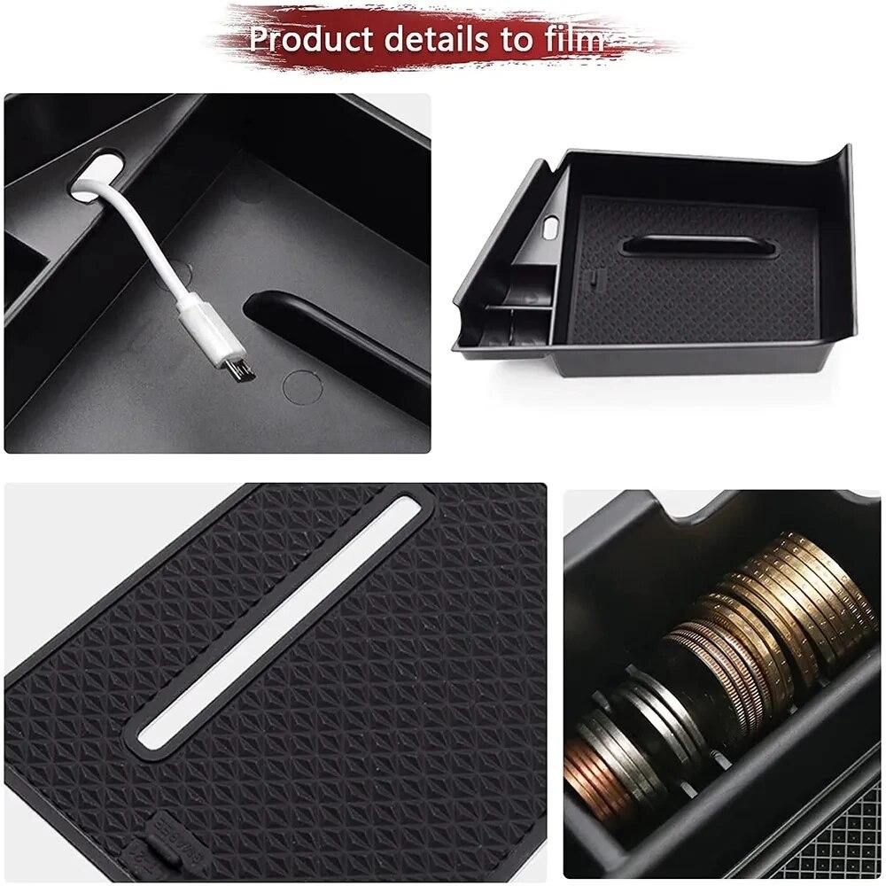 For Hyundai Elantra Avante i30 Sedan CN7  2022 Central Armrest Storage Box Center Console Organizer Tray Auto Accessories