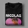 Men's Nicholas Alexander Chavez Pink Love T Shirts Graphic Actor Clothes Vintage Short Sleeve Round Neck Tees Printed T-Shirts