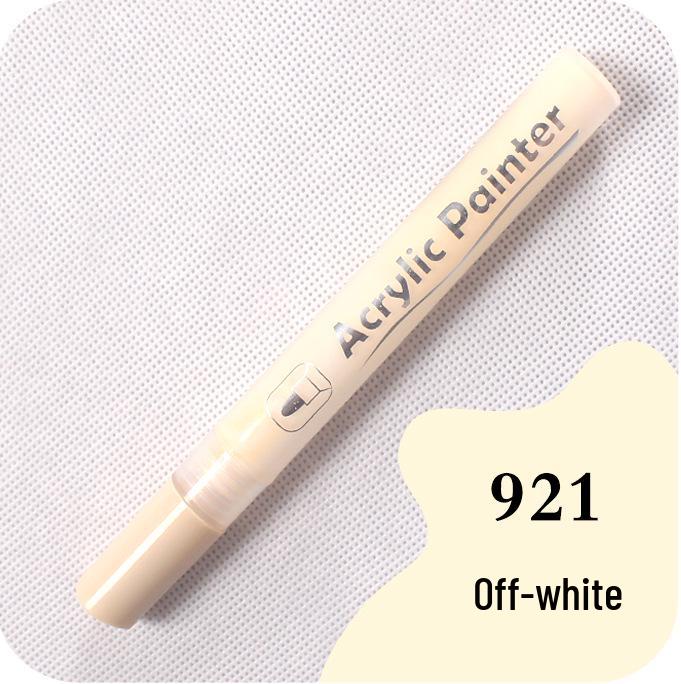 Guan Na 48-Color Waterproof Acrylic Markers for Ceramic, Stone, Graffiti & Coloring