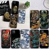 LO25 Chinese Dragon Soft Shell Phone Case for Redmi Note 8 9 Pro Max 9S 9T 9C NFC 8T 8A 10A A4