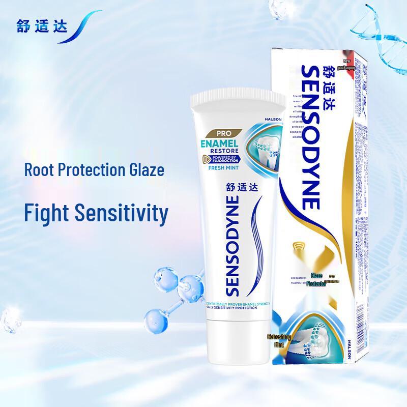 Sensodyne ProNamel Fresh Breath Toothpaste & Toothbrush Bundle