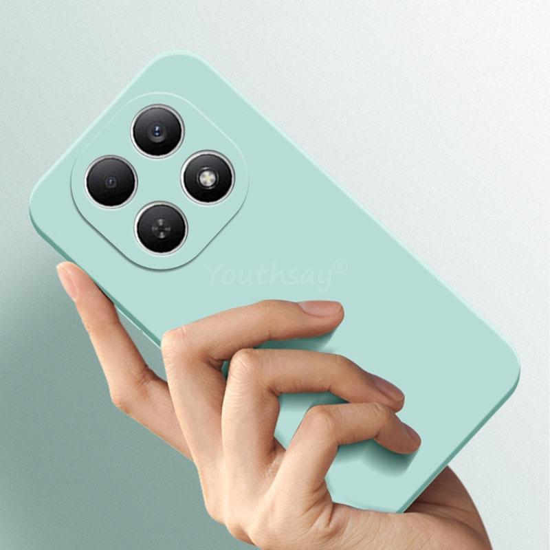 For Xiaomi Redmi Note 15 Pro Plus Case Liquid Silicone Plain Case Redmi Note 15 Pro Plus Cover TPU Anti-drop Protector Case