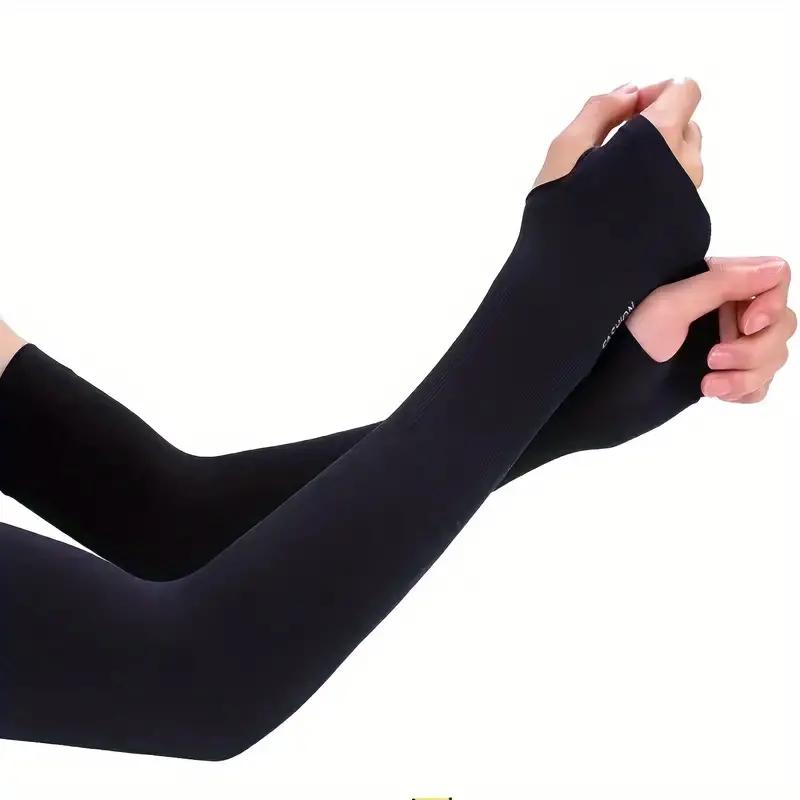 1-5 Pairs Arm Sleeves Summer Sun UV Protection Hand Cover Support Running Fishing Cycling Ski Arm Cover Warmers For Men Women