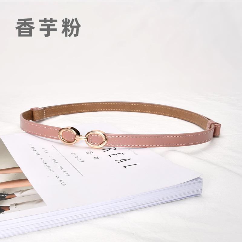 

Четыре сезона в наличии новый ремень женский ремень повседневный универсальный платье тонкий ремень ремень кожаный маленький ремень 52-90cm