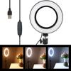 6inch USB LED Video Light Dimmable Ring Lamp for Photography Selfie Live Studio