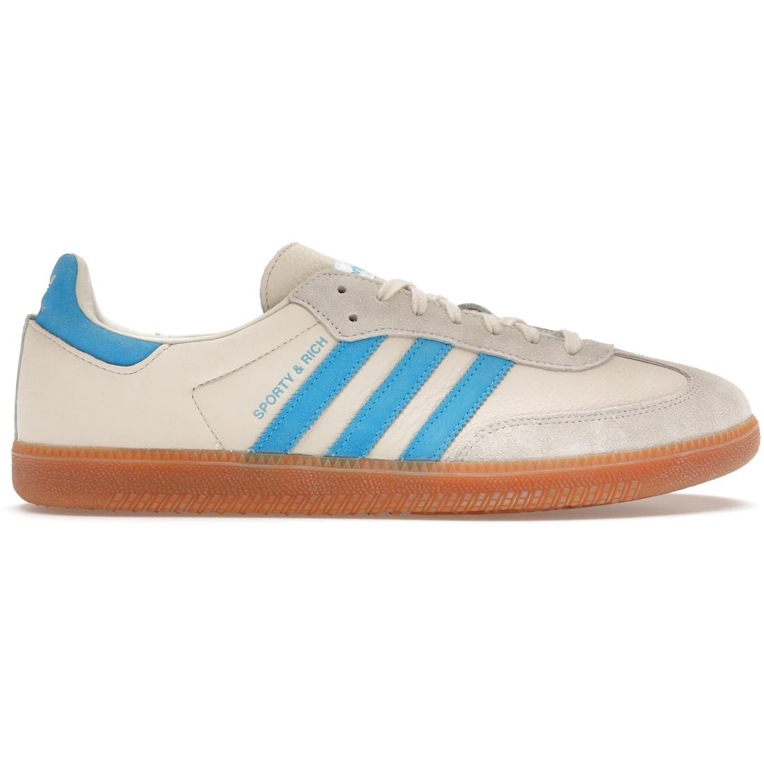 

Кроссовки adidas Samba OG Sporty & Rich кремово-синие(IE7096) 46