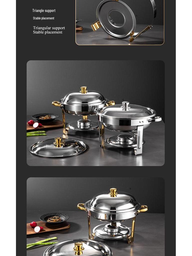 Durable High-Temperature Resistant Stainless Steel Chafer Dish Warmer - Insulated, Hot Selling, High Quality