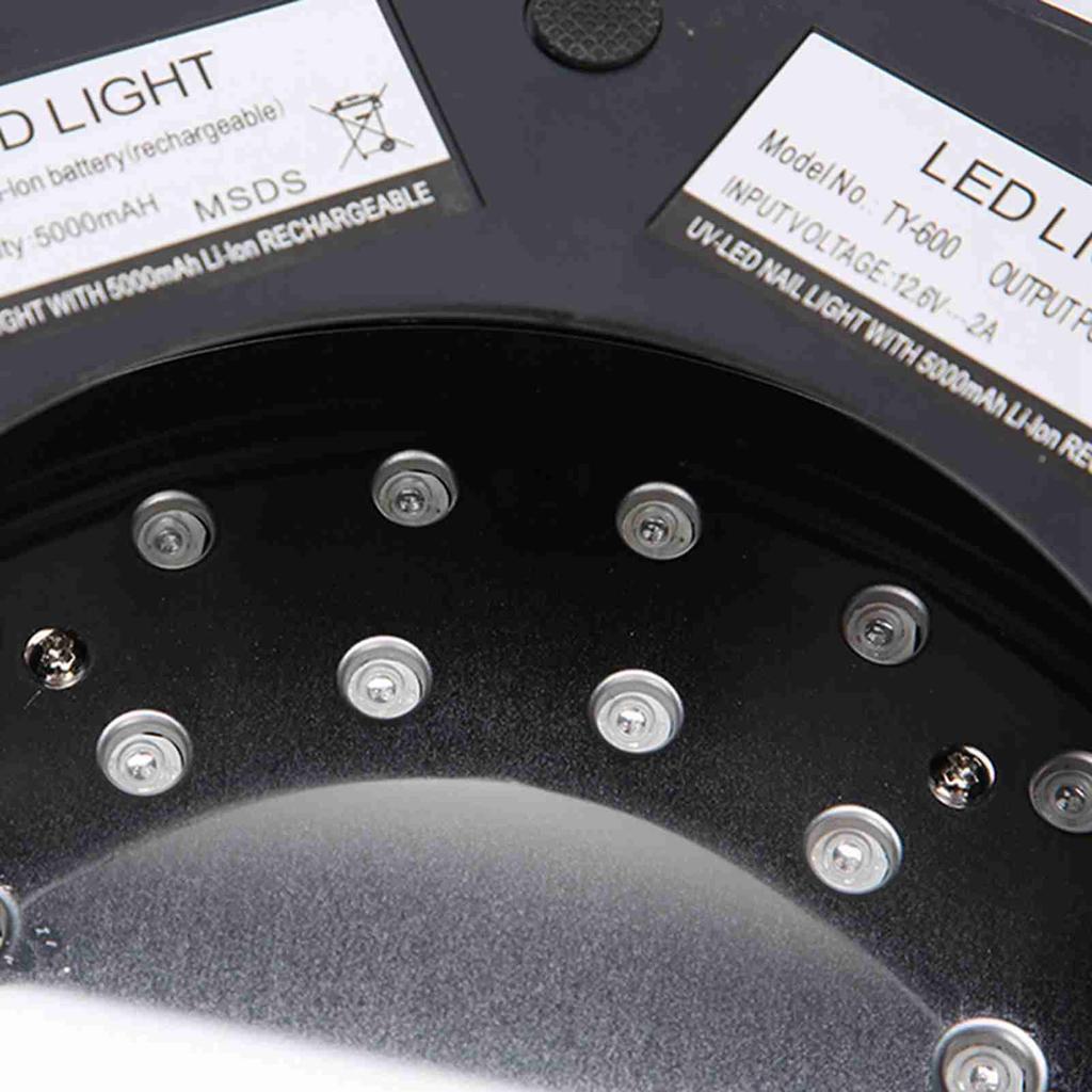 Rechargeable Manicure Pedicure Nail Lamp 64W Nail Polish Dryer UV Gel Curing