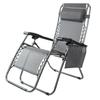 Folding Garden Lounger Armchair, Zero Gravity, Tourist, Graphite