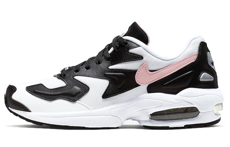 

Nike Air Max2 Light White Bleached Coral Black Women s AO3195-101 38