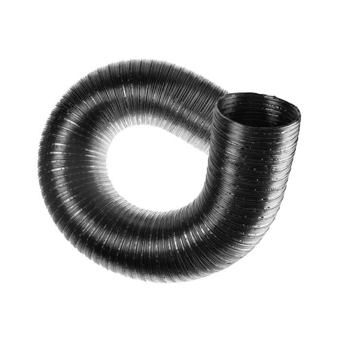 Flexibler Aluminiumschlauch - Lüftungssysteme - DN 120 mm - 1,5 m - Temperaturbeständigkeit -30 bis 250°C