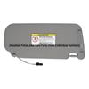 Gray Wired Sun Visor for 07-10 Hyundai Elantra (Left Side)