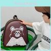 Durable Hard Shell Toddler Backpack With Cartoon Bear Design For Boys And Girls In Pink Purple Blue Or Brown Fun School Bag